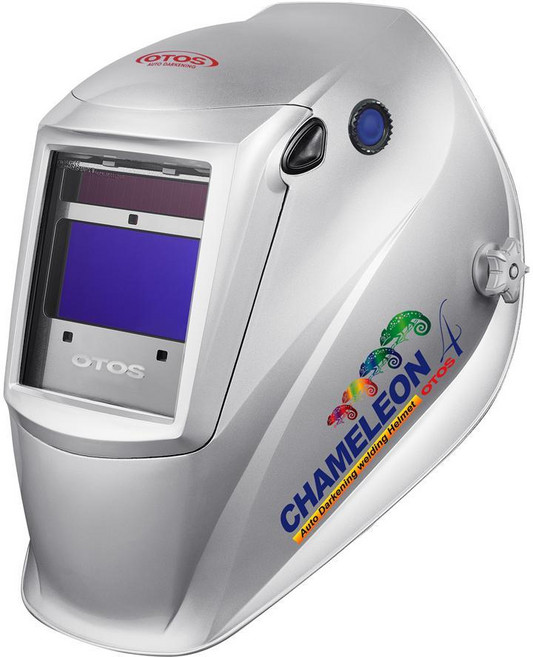 G47035 녹색안전 카멜레온 플러스 자동 전자 용접면-고순도 액정 산란광 차단렌즈 눈부심 피로 방지, 1개