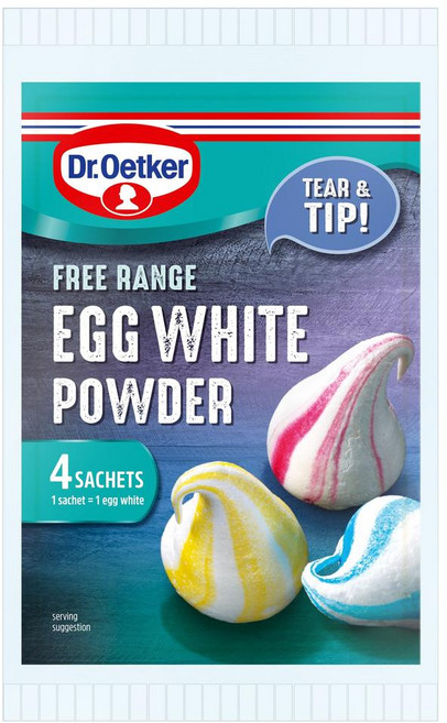 닥터 오트커 난백분 (계란 흰자 가루) 사셰 Dr.Oetker Egg White Powder Multipack Sachet 20g, 1개