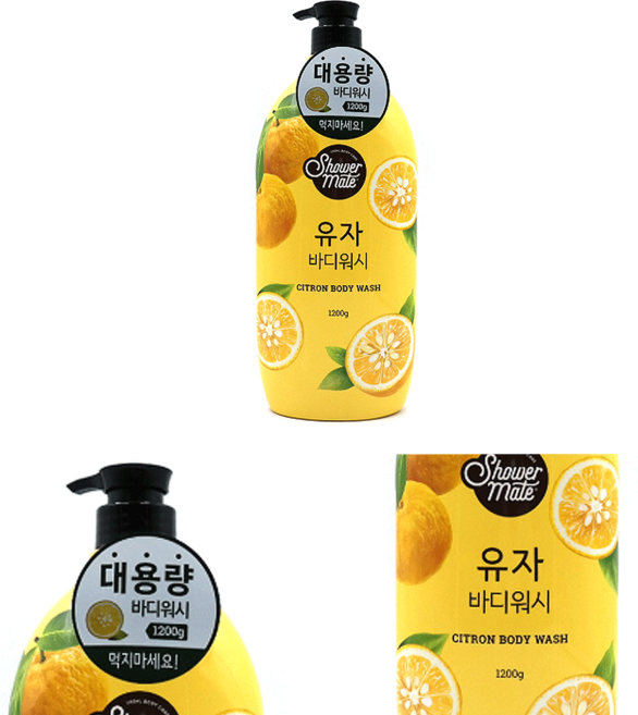 풍성한 거품 대용량 바디 클렌저 피부 깨끗한 샤워용품 바디워시 유자 1200g, 1개, 1.2kg