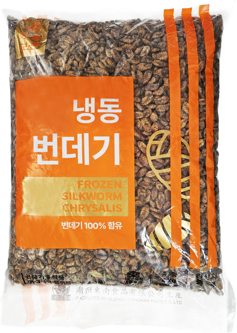 [굿챈스]냉동번데기 4kg 술안주 간식 주전부리 길거리음식 다이어트음식, 1개