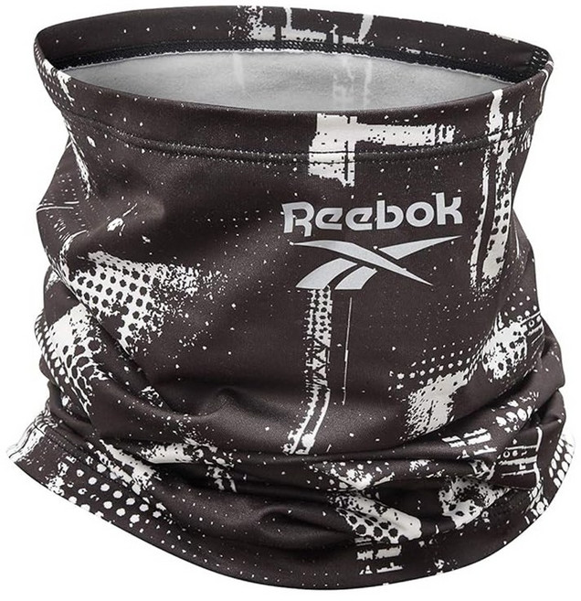 리복 겨울 스포츠 넥워머 방한 목토시 남성 여성 골프 자전거 멀티스카프, 블랙