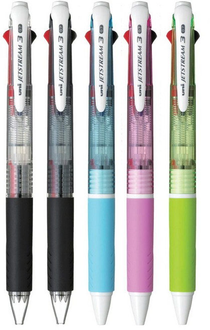 제트스트림 3색볼펜 SXE3-400-07 0.7mm 5종세트