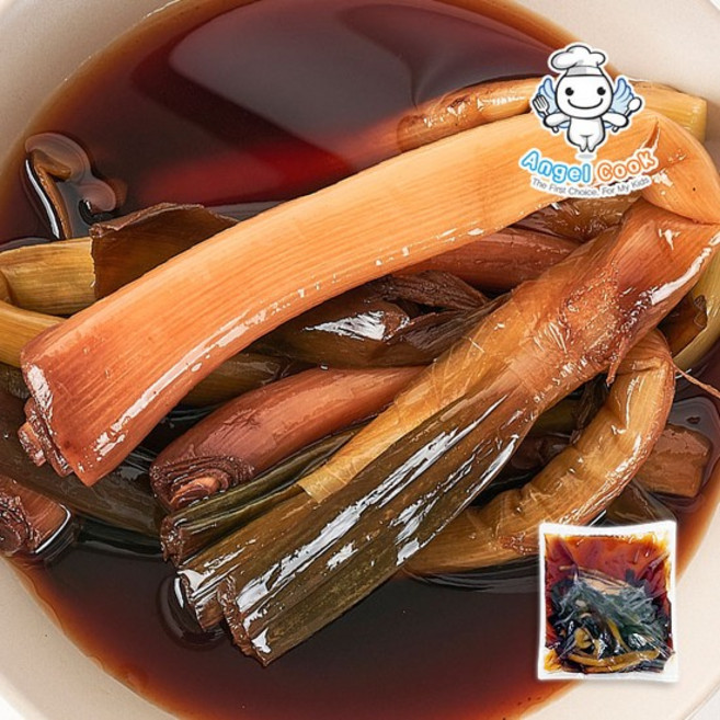 [엔젤쿡] 깔끔한 남도의참맛 별미가 여수 돌산 갓김치 고들빼기 파김치 깍두기 알타리 총각김치 석박지 대파 갓물김치 동치미 깍치미 갓치미 대파피클, 2kg, 1개, 별미 대파피클