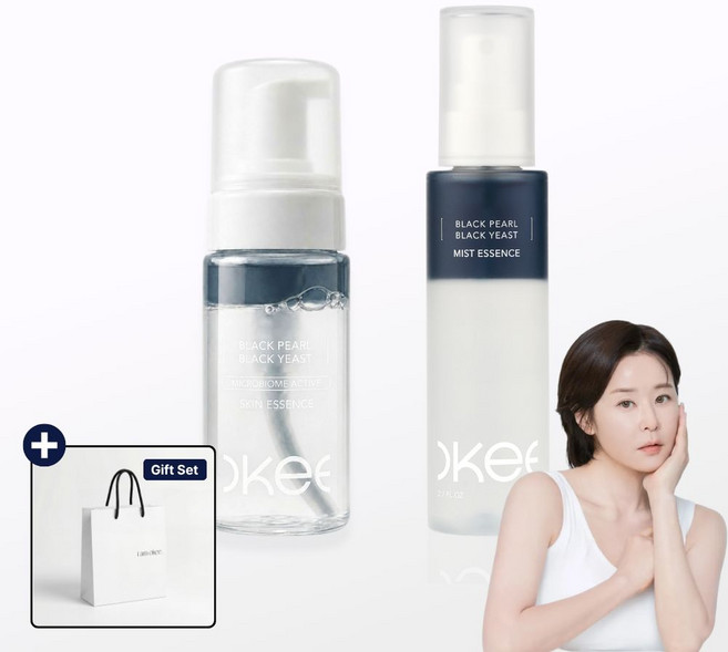 6위 - 흑진주 흑효모 저자극 마이크로바이옴 보습 세럼 케어 수분 진정보습 스킨 버블 에센스 토너 미스트 오키뷰티 1