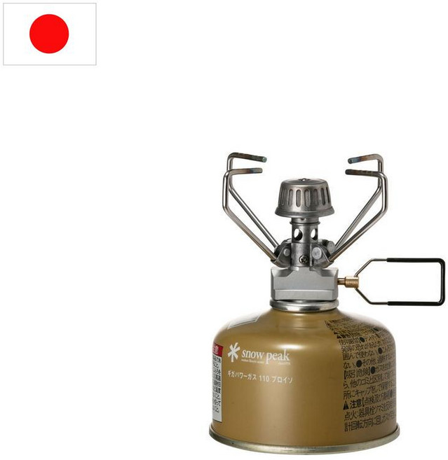 일본 스노우피크 기가파워 GS-100R2 스토브 버너, 1개