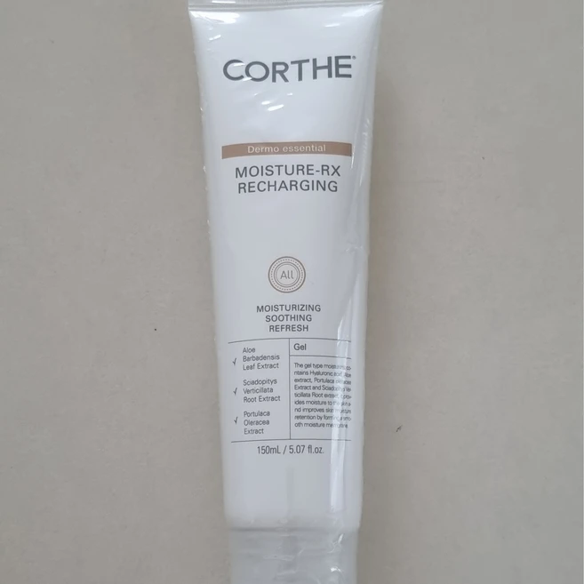 (피부과) 더마 에센셜 수분 젤 크림 수부지 산뜻한 진정 보습 수딩 CORTHE, 1개, 150ml - 쿠팡