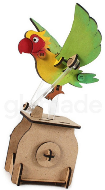 글샵 날으는 앵무새 초롱이 입체퍼즐