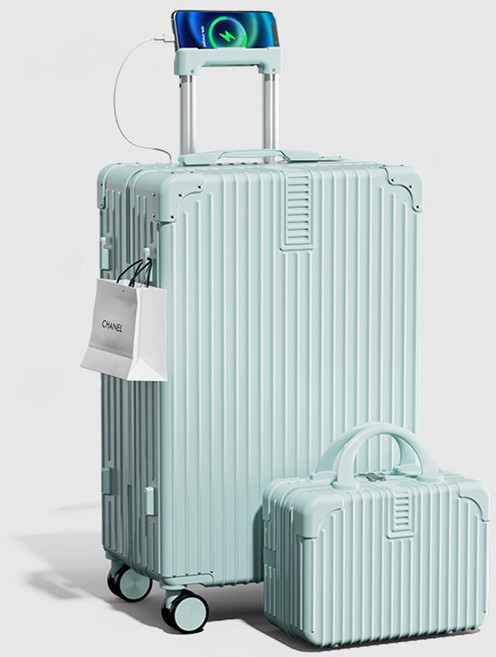 3년AS 기내용 여행 캐리어 세트 20인치 2in1 미니 소형 여행 승무원 캐리어 수학여행