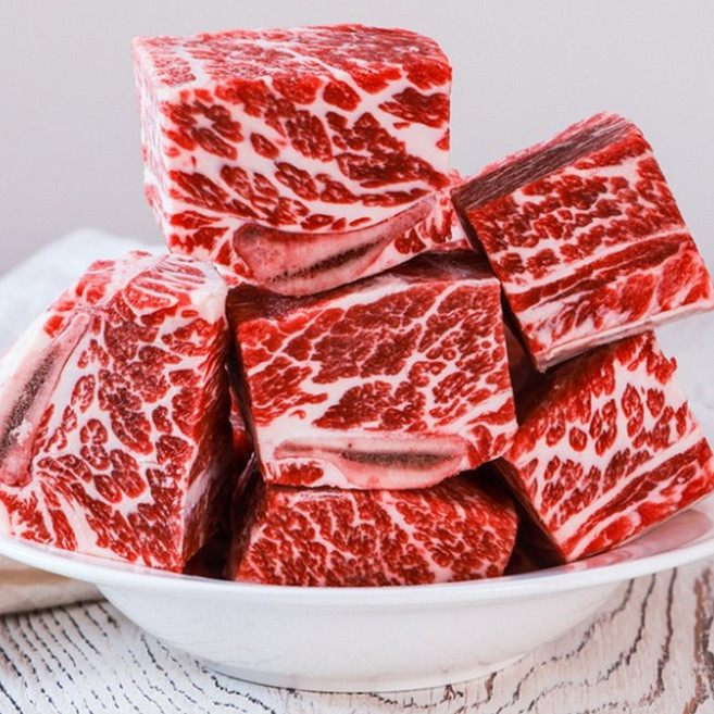 푸푸축산 찜갈비 지방제거, 6개, 1kg