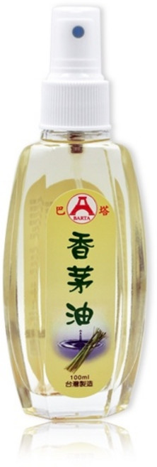 巴塔 BARTA 香茅油 100cc 登山露營戶外用品, 1個