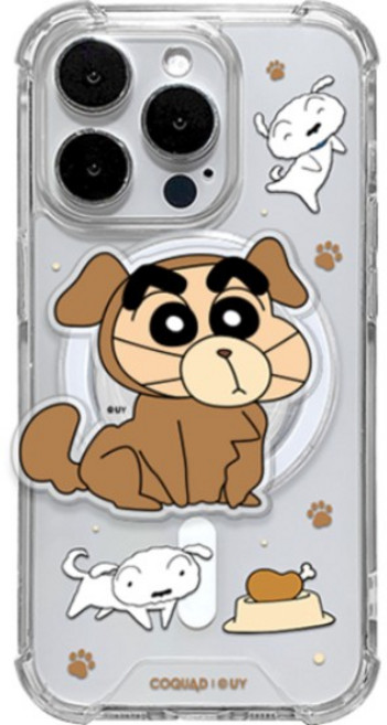 짱구는못말려 짱구 코스튬 맥세이프 아크릴 허브톡 핸드폰 케이스