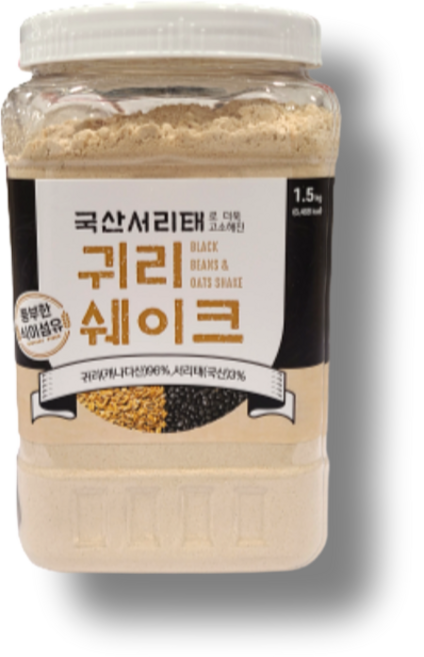 태광선식 국산 서리태 귀리쉐이크 1.5kg, 2개