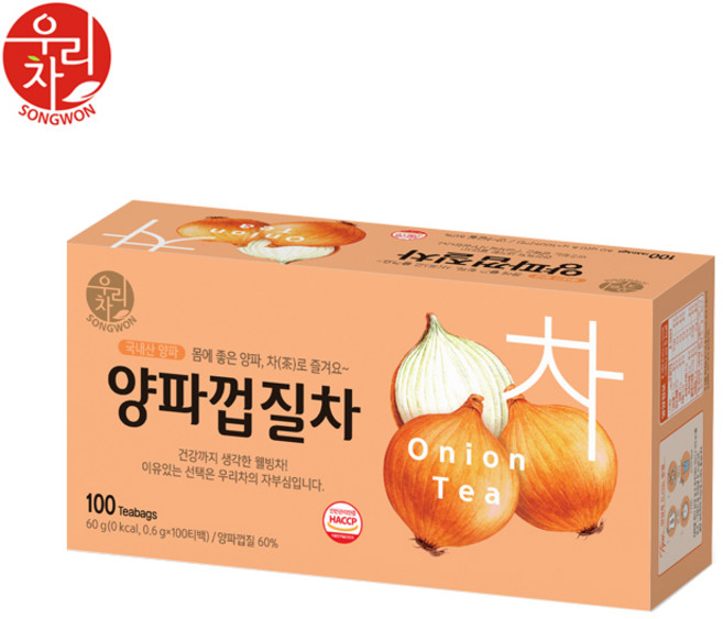 우리차 송원식품 양파껍질차, 600mg, 100개입, 1개