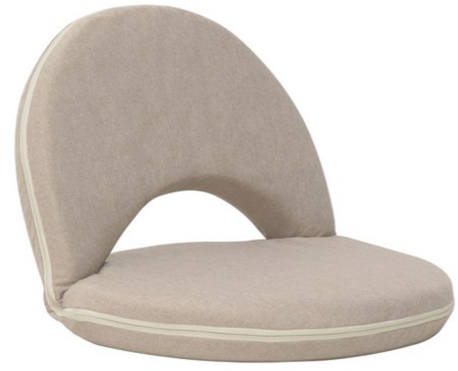 팬물산 구름 좌식의자, 오트밀베이지색상, 1개