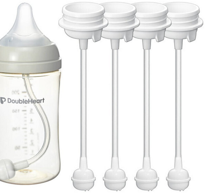 순수아 더블하트 젖병 호환 / 추 빨대 고급형 4세트, 젖병 추빨대 일반형 4세트(-7000원), 4개, 1ml