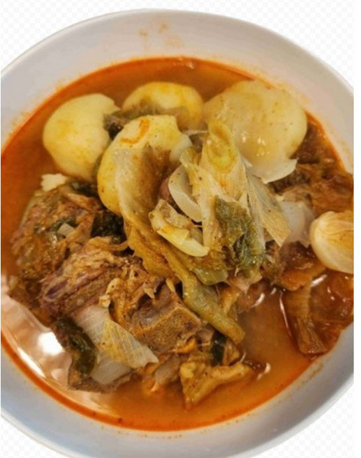 [외할머니댁] 뜨끈한속풀이해장국 감자탕 국내산우거지 해동후데우기만하면완성, 2개, 1.2kg