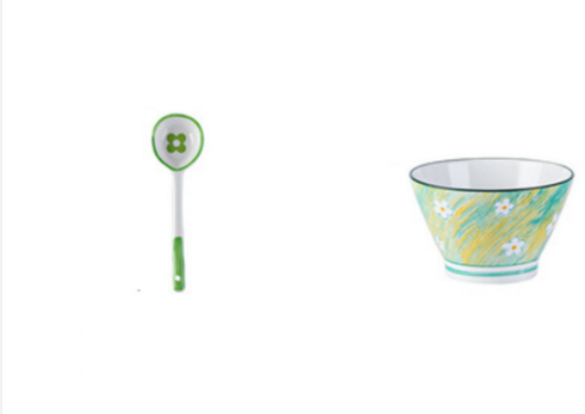 Shiyue Ershi 화상 방지 대용량 가정용그릇 세트, C, 1개