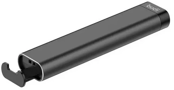 BUDI 다기능 스마트 어댑터 카드 저장 데이터 케이블 USB 상자 컴퓨터 용 iPhone 허브 리더기, 01 Black, 01 China