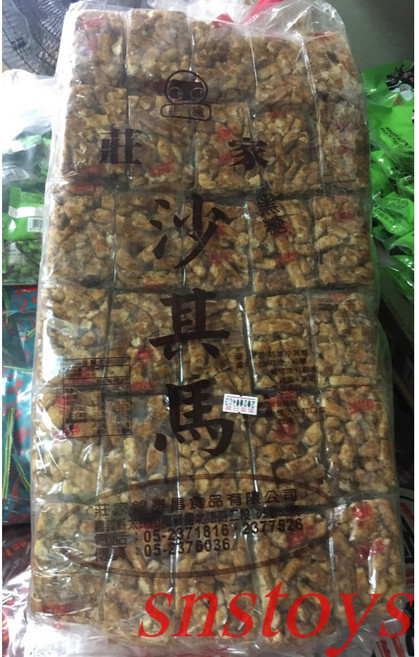 莊家 古早味黑糖沙其馬 3000公克, 1個