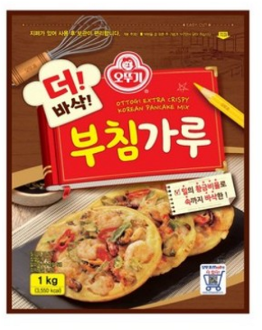 오뚜기 더 바삭 부침가루, 1kg, 1개