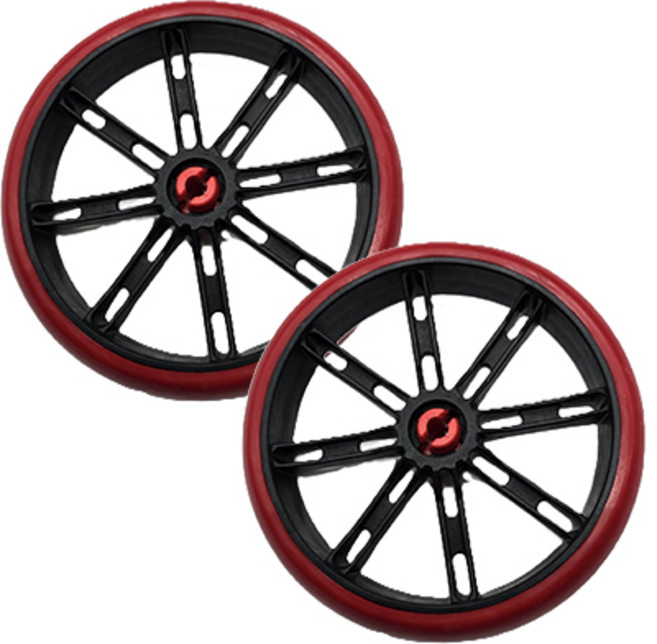 시장가방 교체용 바퀴 2개입 캐리어바퀴 일반형 고무소재 우레탄소재 점보형 대형, 2. 일반우레탄(2개입), 1개