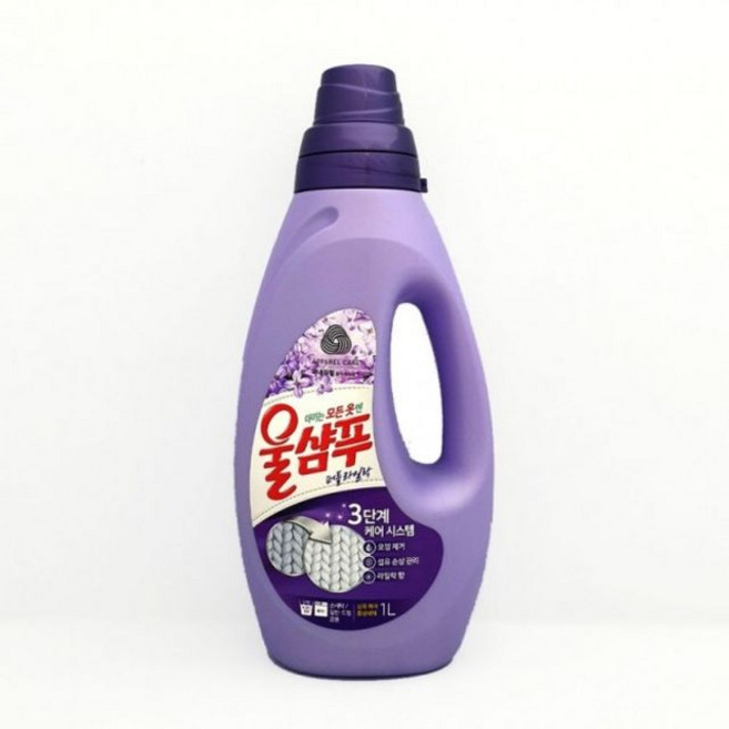 1kg 세제 울샴프 라일락 용기 애경 세탁 울샴푸 섬유 chl+44074JU, 울샴푸 용기 라일락 세탁 애경 1kg 세제 울샴프 세탁