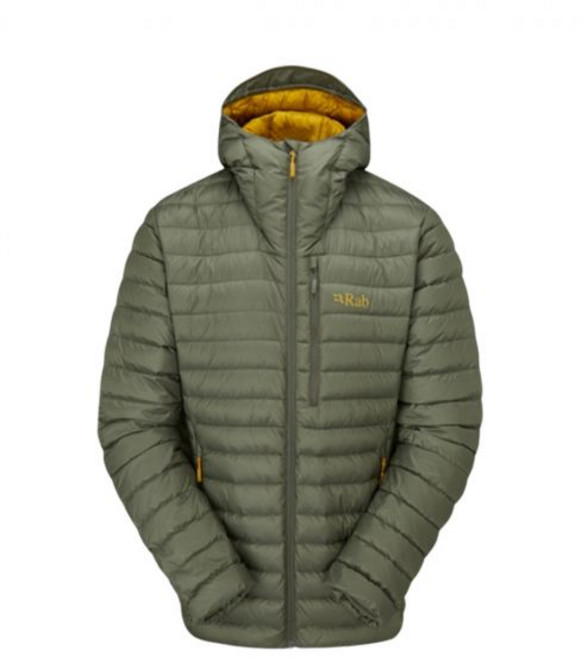 [정품 보증] Rab Microlight Alpine Jacket Light Khaki 랩 마이크로라이트 알파인 자켓 라이트 카키