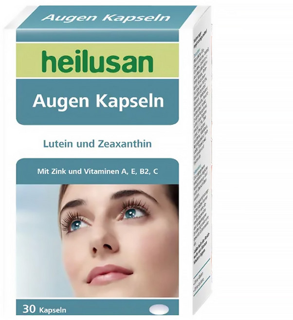 heilusan 好立善 EUREYE葉黃素複方軟膠囊, 30顆, 1盒