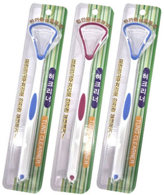 한양 혀클리너 색상랜덤 발송 설태제거, 3개