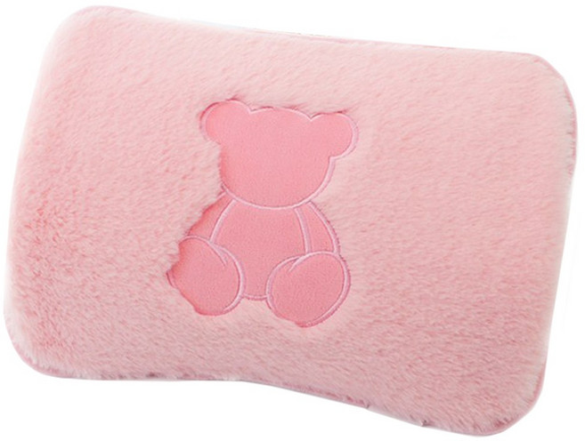 충전식 온수 찜질기 전기 무선 온열 찜질 포켓 다용도 워머 손 무릎 복부 허리 보온 온찜질 물주머니 핫워터 온찜질기 주머니 커버 분리 따끈따끈 신형 주머니팩, R99703R(핑크, 핑크, R99703R