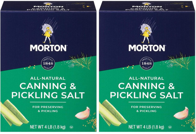 몰튼 통조림 피클링 솔트 소금, 2개, 1.8kg