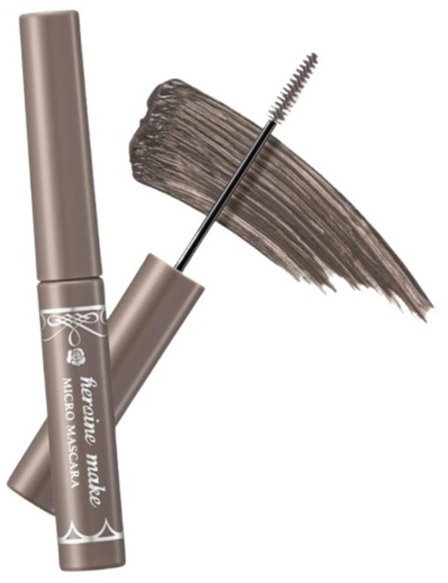 키스미 히로인메이크 마이크로 마스카라 EX, 02 애쉬 브라운, 4개