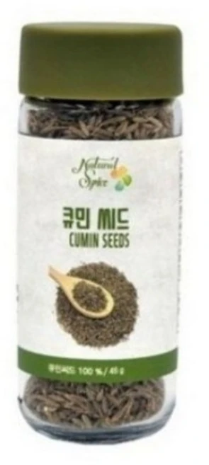내츄럴스파이스 큐민 씨드, 45g, 1개 - 쿠팡