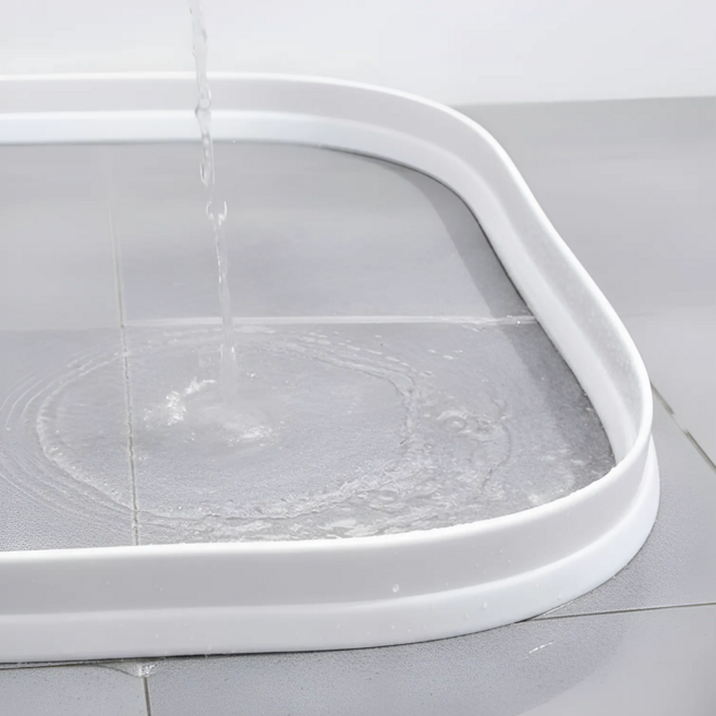 세요나 물튐제로 물막이 실리콘, 높이3CM/길이1M, 화이트