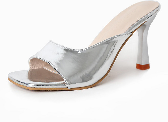 라블 여성용 발볼커버 힐슬리퍼 8.5cm 5cm