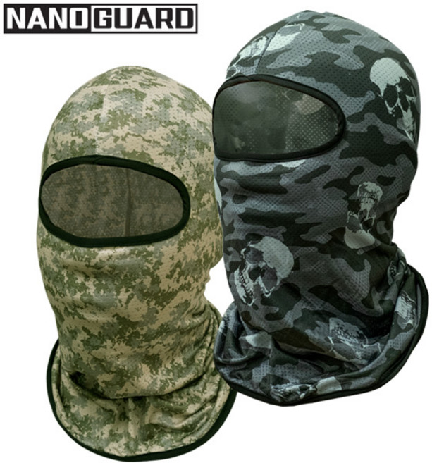 나노가드 아이스 올인원 여름 스포츠 등산 낚시 골프 자외선차단 바라크라바, 데저트