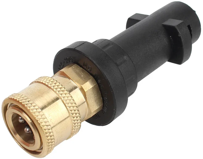 고압 클리닝 건 커넥터 폼 포트 인터페이스 Karcher K K2 K3 K4 K5 K6 K7 12mm 0.47 인치 퀵 어댑터