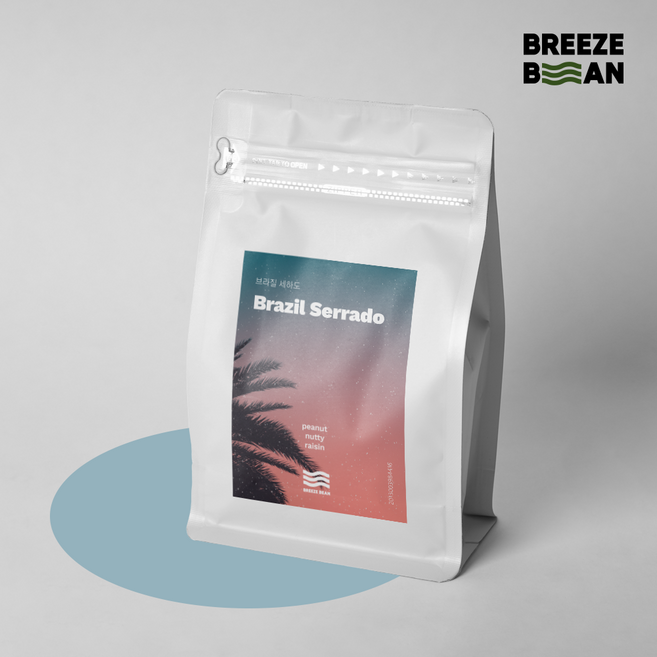 해썹 당일로스팅 브리즈빈 원두커피 브라질 세하도 스페셜티원두, 더치커피용, 500g, 1개
