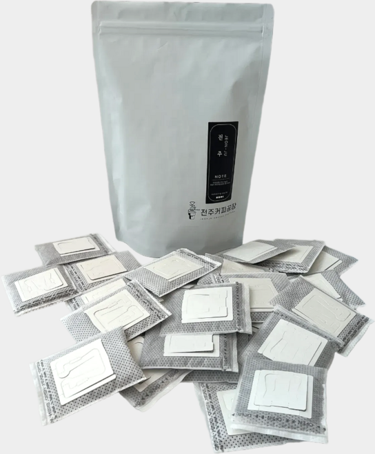 드립백 고소 산미없는 다크 블렌드 부드러운 드립 필터 커피 전주, 1개, 30개입, 10g