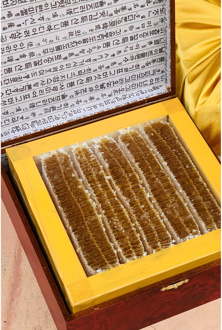 지리산허니팜 선물세트 - (산지직송 벌집꿀) 2.0kg 고가구상자, 2kg, 1개