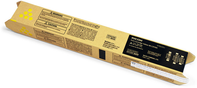 리코 정품토너 IM-C2510H IM C2010 IM C2510, 1개, IM-C2510H 노랑/정품