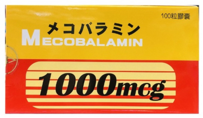 富可寧 富可寧膠囊 1000mcg 甲基B12, 1個, 富可寧膠囊 100粒 (B12), 100顆