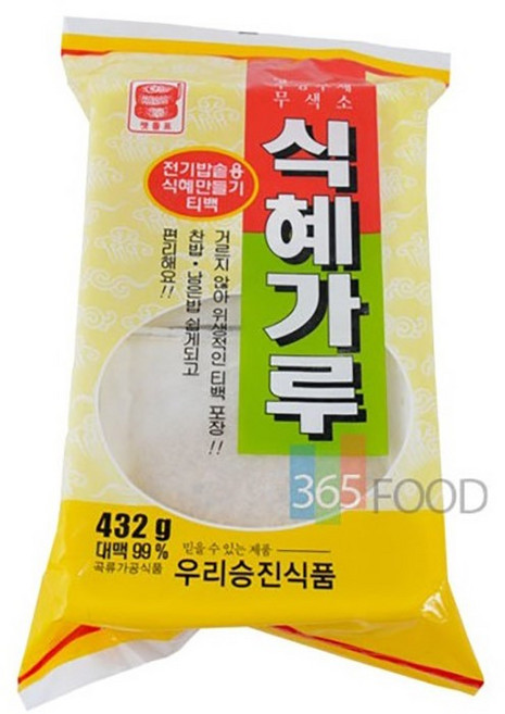 우리승진식품 식혜가루 432g, 1g, 1개