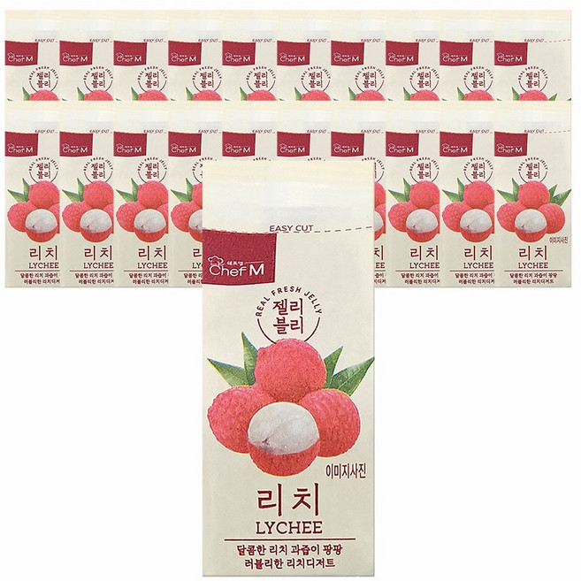 젤리블리 리치 20개입, 60g, 20개