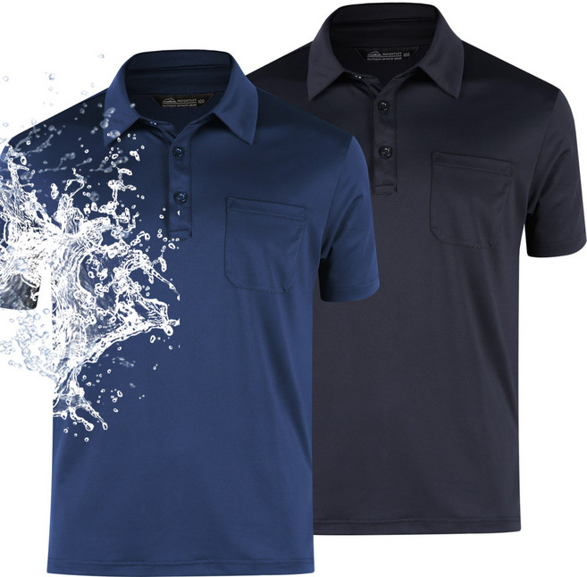 미루나무 여름 남자 카라 반팔 티셔츠 작업복 상의 MT21102