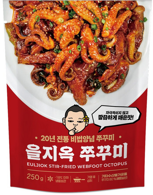 비법양념 쭈꾸미볶음, 1개, 250g