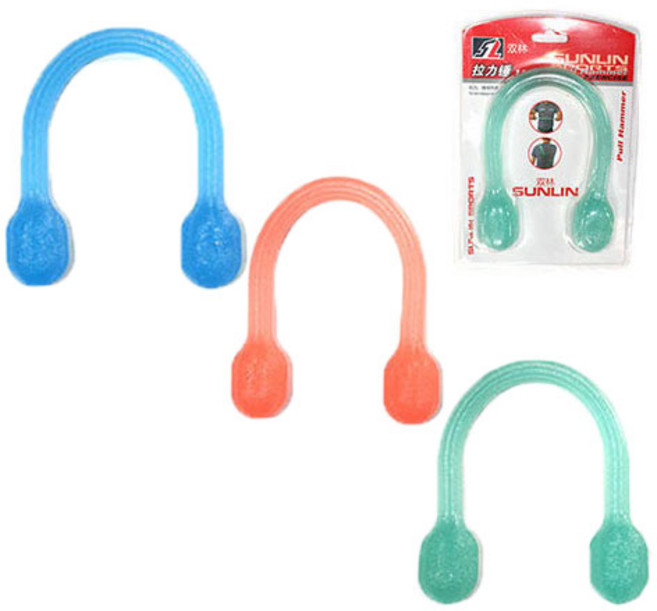 [트윈스몰] 풀해머 젤리밴드 스트레칭 운동밴드 실리콘 밴드(색상랜덤), 랜덤, 1개