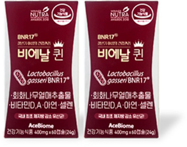 BNR17 비에날퀸 갱년기 다이어트 유산균, 120정, 1개