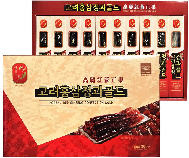 한삼수 고려 홍삼 정과 골드, 30g, 5박스