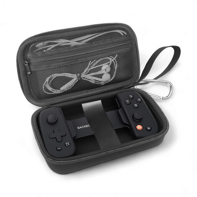 백본 프로 하드쉘 핸드그립 파우치, 1개, 블랙